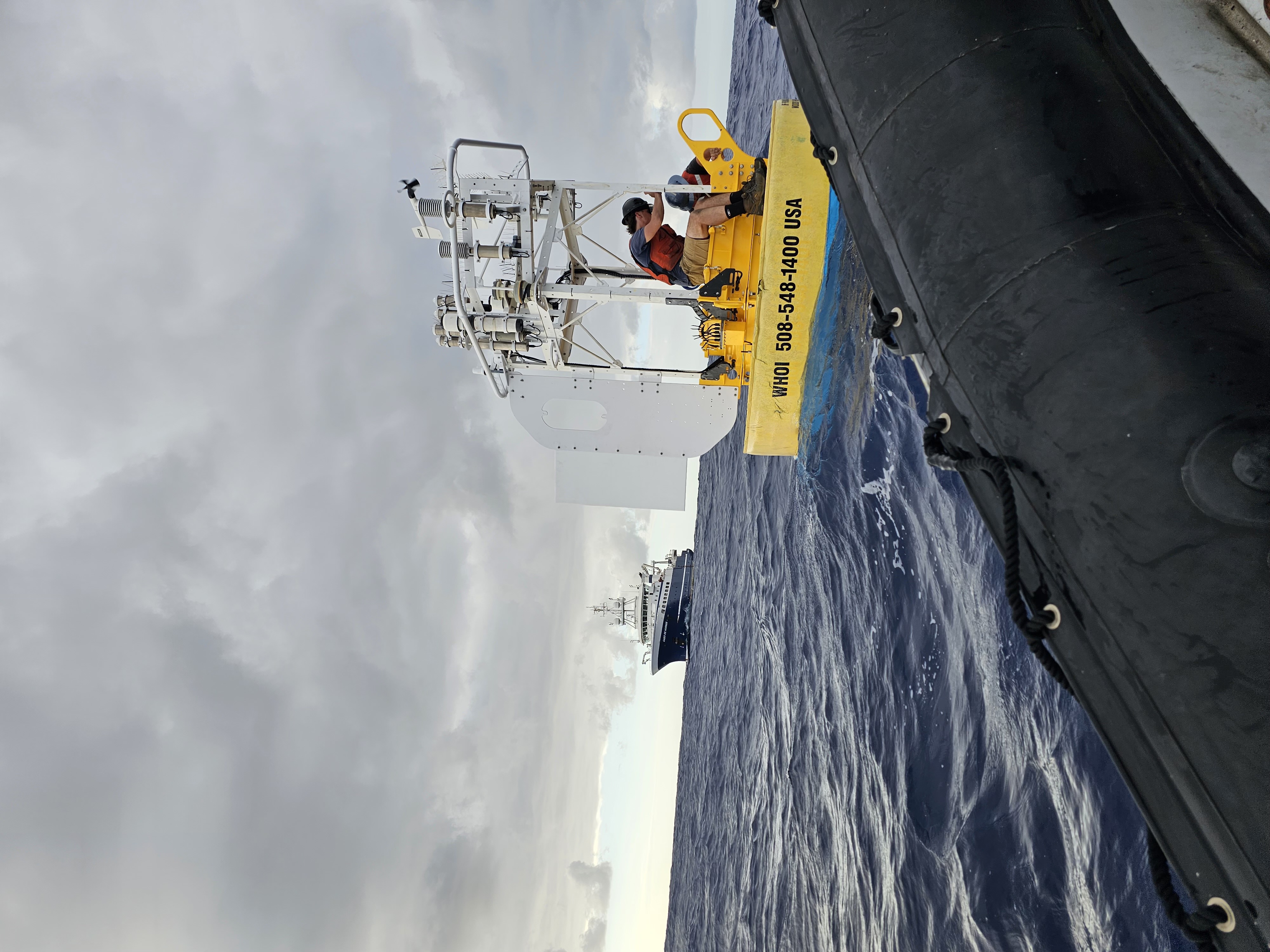 Instrument ride near buoy
