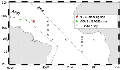 mooring sites